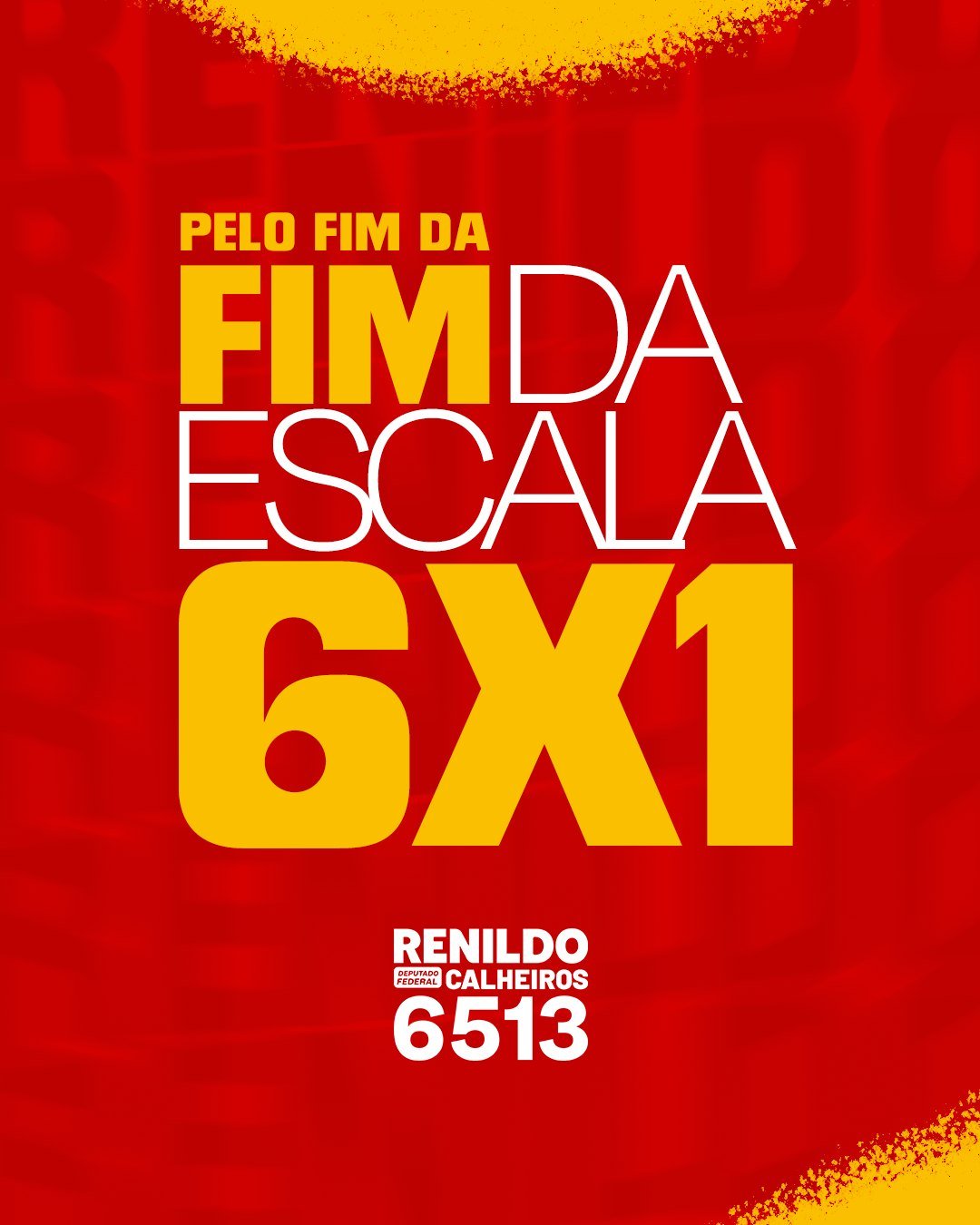 Fim da escala 6x1